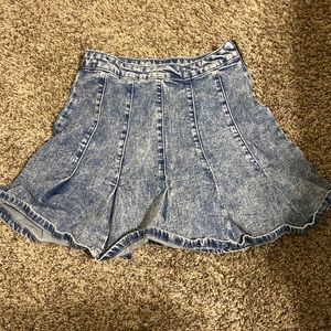 Skirt, No Boundaries, size: Juniors 1, color: blue